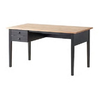 Ikea Arkelstorp Desk Table Solid Pine Black 103 541 28 New In