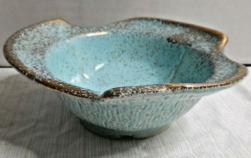 CALFORNIA ORIGINALS 289B Sauce Dipping Bowl Sea Foam Green/Gold Made In USA #146 - Picture 2 of 10