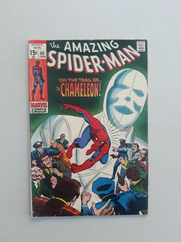 Amazing Spiderman 80 Marvel Comics 1970 Spider-man