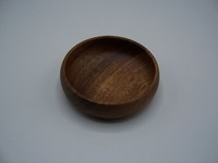 Teller Ø 10Cm Rund Snackschale Akazienholz Dipschale Holzschale Mittelalter
