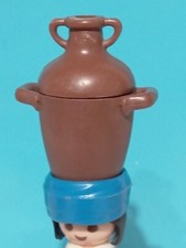 PLAYMOBIL ANTIGUO TURBANTE Y JARRON ANFORA BEDUINOS 3415 3455 4294 4386 7460 1.