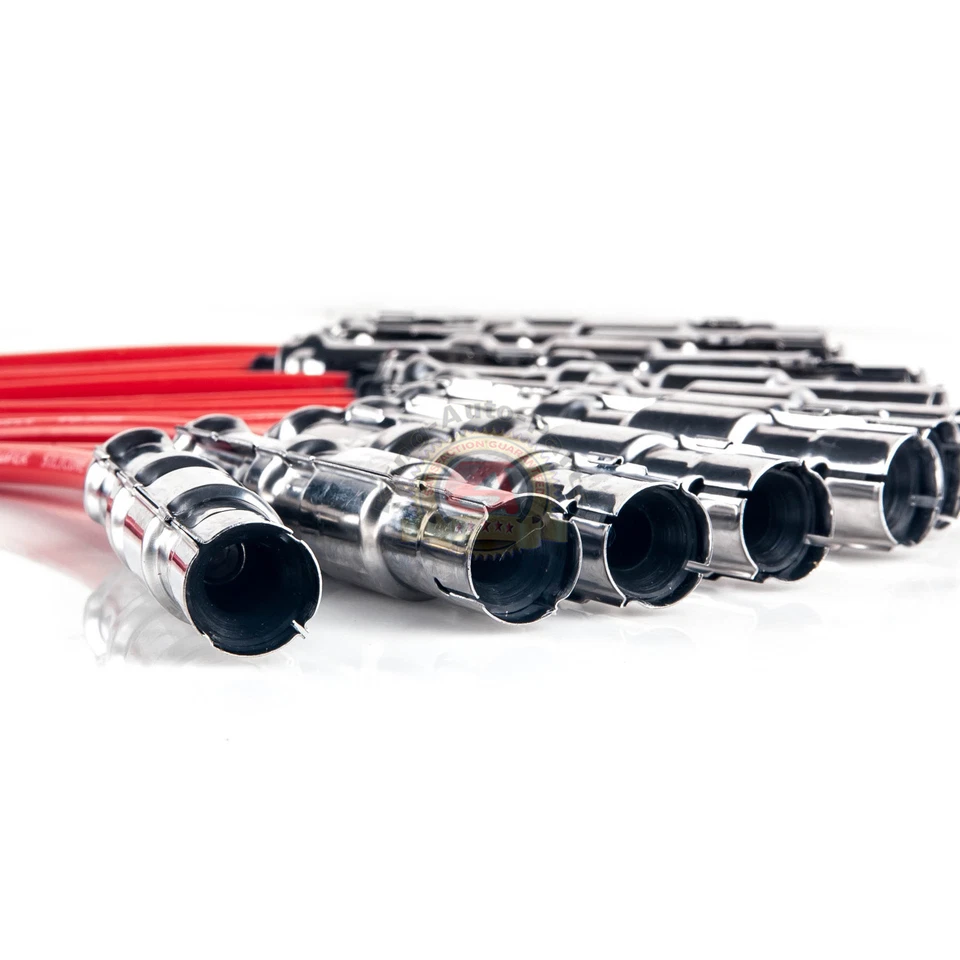 Spark Plug Ignition Wire Set for Mercedes Benz C-Class E-Class ML SLK 320 350 Foto 2 de 4