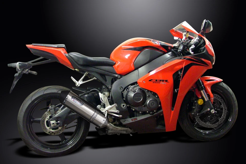本田 CBR1000RR 2008 - 2016 一脚蹬 13.5 英寸 X-Oval 不锈钢排气消声器套件 — 第 4/4 张图片