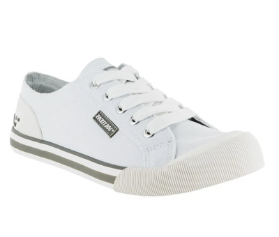 white rocket dog trainers