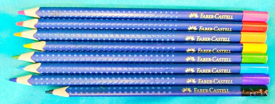Lote de 10 - Lápices de acuarela FABER-CASTELL ACUARELA Art Grip Creative Studio Foto 2 de 4