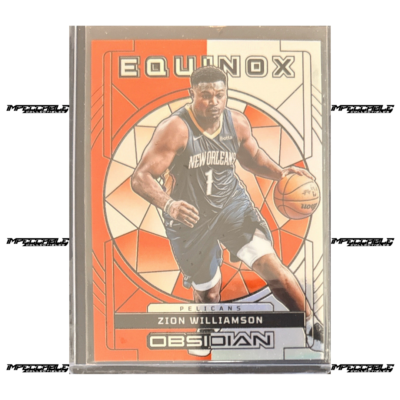 2023-24 Panini Obsidian - Equinox Orange #2 Zion Williamson /75 | eBay