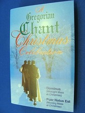 GREGORIAN CHANT - Christmas Celebration - 1994 CASSETTE / GRADES EXCELLENT