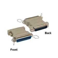  Lot10 DB25 Male to CN36 Female Parallel Printer Adapter Convert Molded Shielde