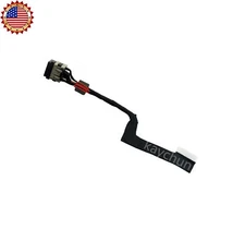Original DC IN power jack cable charging port For Dell FDX50 DC301016300