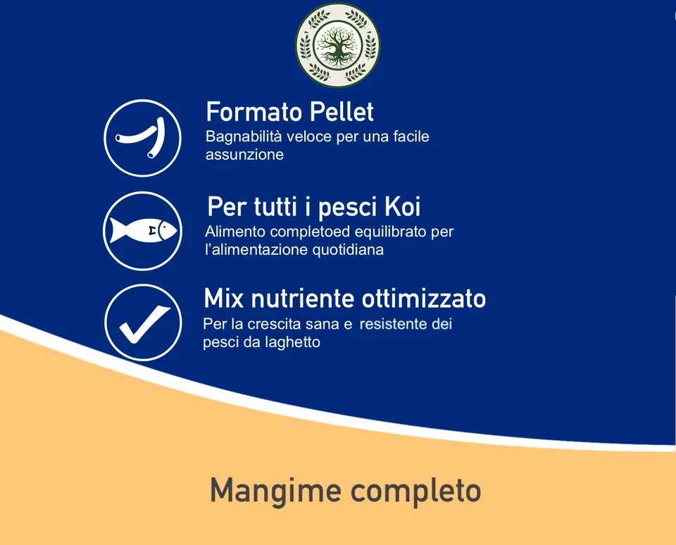 Mangime Pesci Da Laghetto Come Pesci Rossi E Carpe Koi - Pond Sticks MIX - Immagine 3 di 4