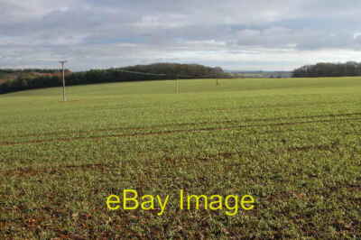 Foto 6x4 Granham Plantage und Hawling Grove Charlton Abbots Stromleitung c2005