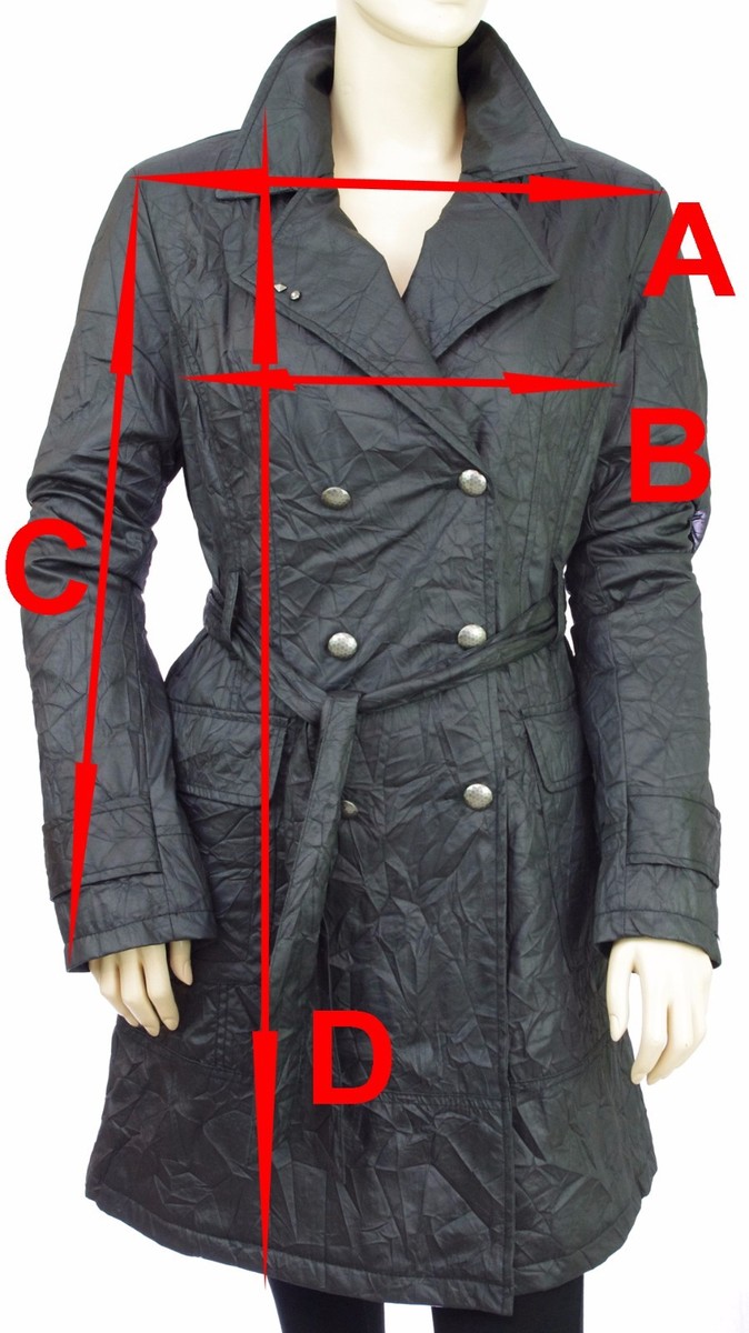 Trench-coat Imperméable En Jean Dégriffé - Taille XL/XXL - Occasion Très Bon état