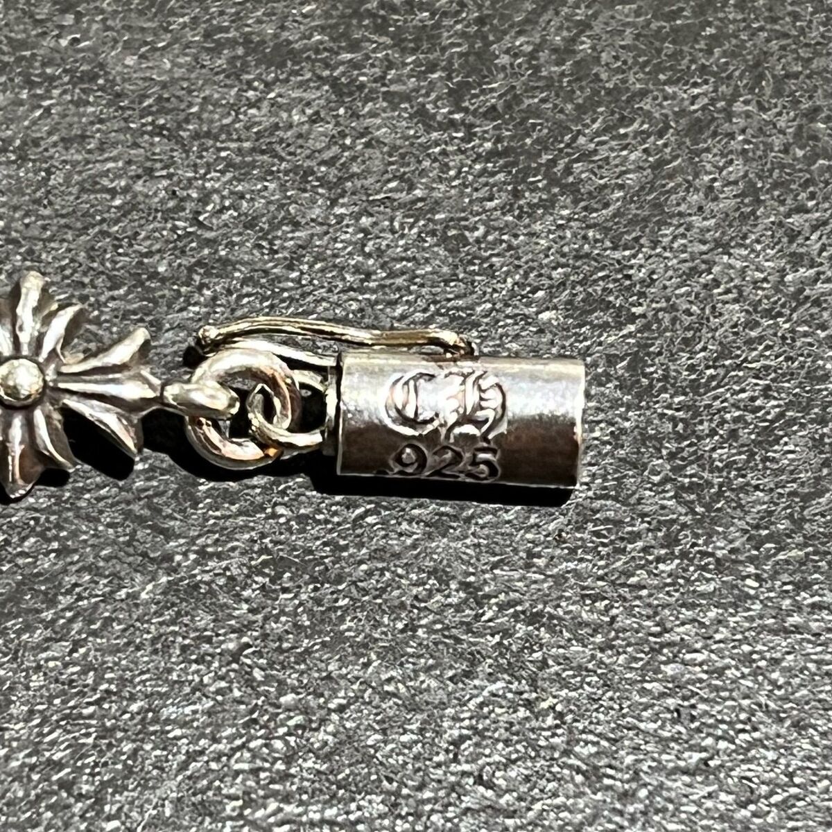 Chrome Hearts Accessories Tiny E Plus Silver 925 Bracelet No Chrome Hearts Accessories Tiny E Plus Silver 925 Bracelet No