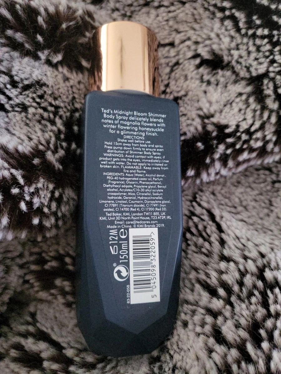 Ted baker midnight bloom shimmer hotsell body spray