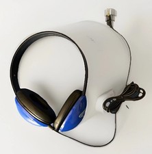 Headphones Califone 2800-BL Listening 1st Stereo - Blue Children  s Pack of two.