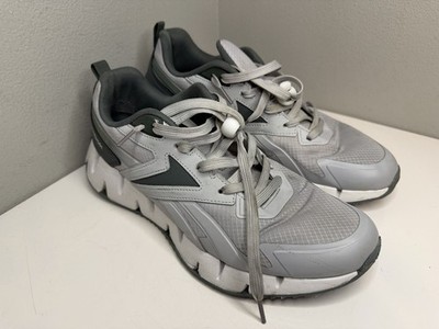 Reebok Zig Dynamica 4 Men's Gray Running Shoes, Sz 10.5