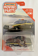 Matchbox Moving Parts 2006 Ford Crown Victoria polizia auto giocattolo pressofusa