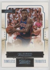 2009 Panini Classics Legend Platinum Timeless Tributes 2/25 Joe Dumars HOF 0j4n