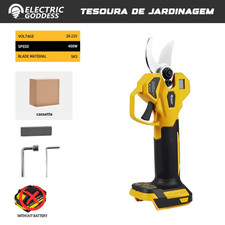 40Mm Brushless Electric Pruning Shear Electric Scissors Fruit Tree Bonsai Prunin