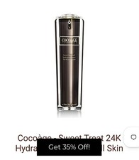 New! Cocoage Cosmetics 24k Cream 50ml with Certificate of Authenticity $400 MSRP