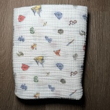 Aden Anais Swaddle Blanket Unisex OS White Harry Potter Muslin Cotton Print