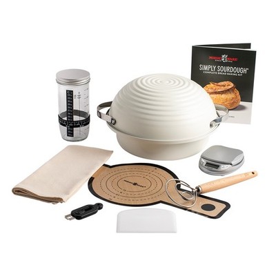 Nordic Ware Deluxe 10 Piece Simply Sourdough  Bread Baking Kit