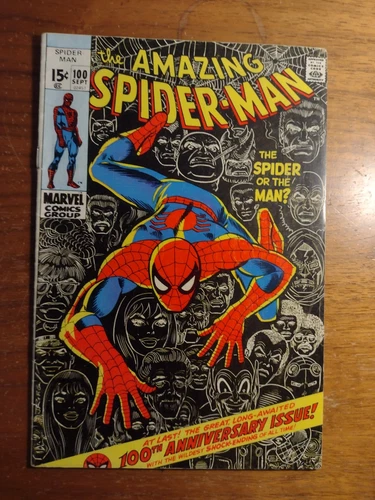 AMAZING SPIDER-MAN # 100 MARVEL COMICS 1971 VG/FN FN-