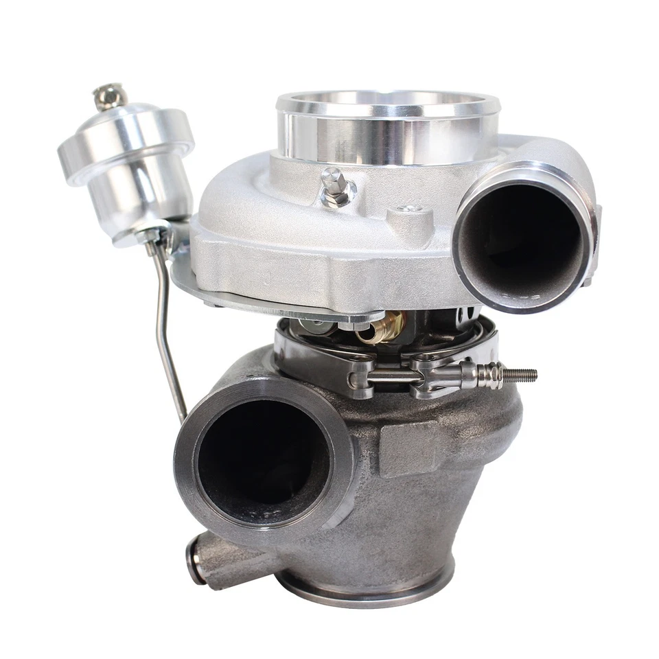 Turbocompresor doble rodamiento de bolas G30-770 58 mm 0,92 Vband interna Wastegado TH+FC Foto 4 de 4