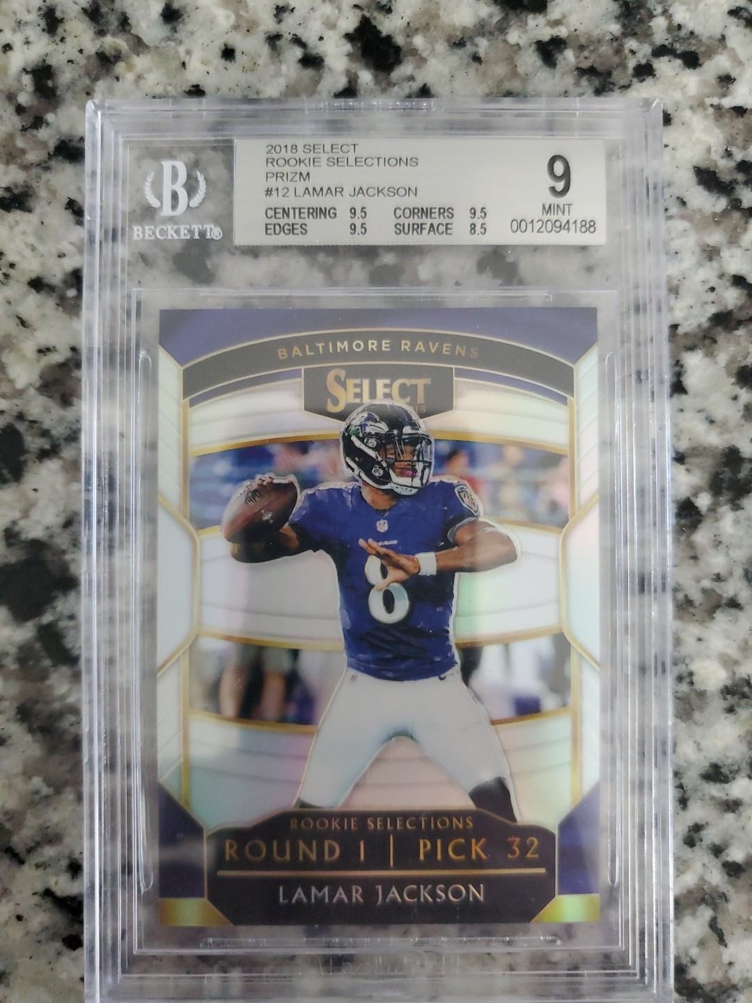 2018 Panini Select - Rookie Selections #RS-12 Lamar Jackson (RC)