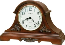 Howard Miller Sheldon Mantel Clock – Americana Cherry with Quartz, Dual-Chime Mo