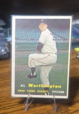 1957 Topps - Al Worthington #39 (RC)