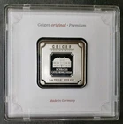 Geiger 1oz Silver Bar with Assay Certificate in a Plastic Holder