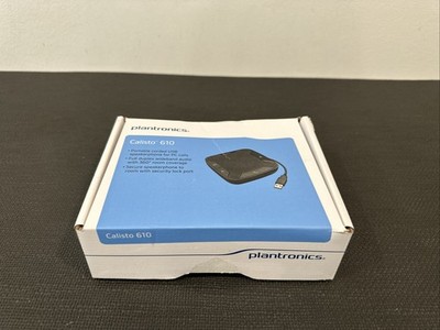 Plantronics Calisto 610 - Portable Speakerphone, Black - 201859-01