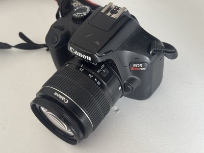 Canon EOS Rebel T100 DSLR Camera with EF-S 18-55mm f/3.5-5.6 Lens