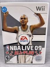 NBA Live 09: All-Play (Nintendo Wii) No Manual