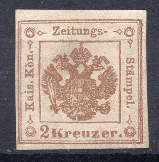 Alt Österreich Ank. 3II 1877 Zeitungsmarke postfrisch Ank. 850.