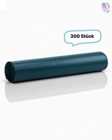 MüLlsack, Schwerlastsack, 120 Liter, Blau, 57My, Extra ReißFest, 300 Beutel Je S