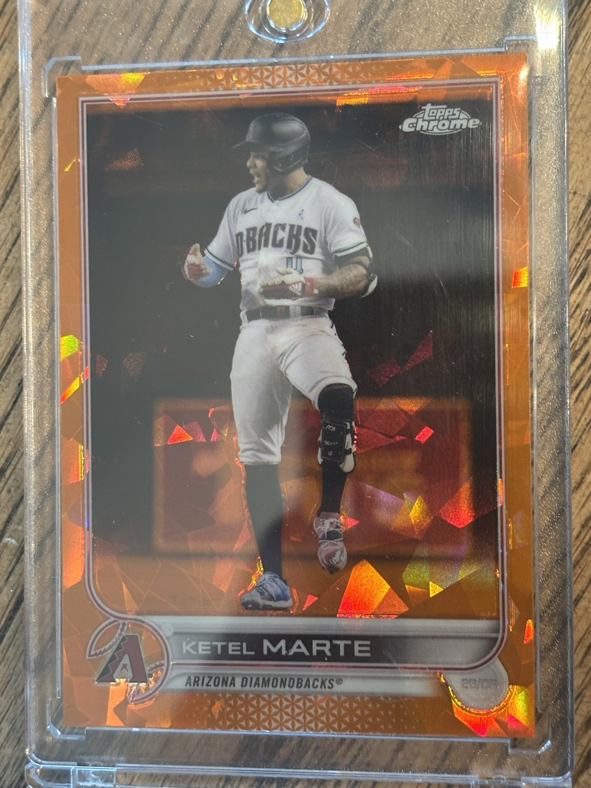 2022 Topps Chrome Sapphire Edition - Ketel Marte #275 Orange /25