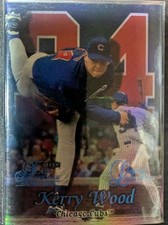 1999 Flair Showcase KERRY WOOD numbering card
