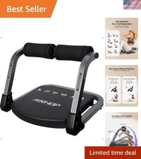 Ab Machine for Home, Ab Exercise Equipment for Core Training, Foldable Ab Cru...