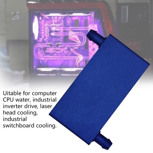 Water Cooling Block Aluminum for PC Laptop CPU Water Cooler Heat Sink System - Afbeelding 7 van 8