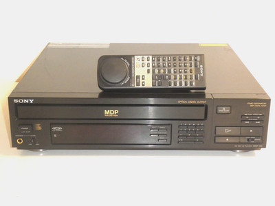 Sony MDP-315 High-End LaserDisc / LD Player serviced incl. FB, 2-year warranty