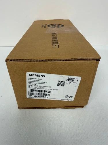 SIEMENS GCA161.1U OPENAIR ACTUATOR SR 24V 160IN LBS 0-10VDC NEW OPEN BOX