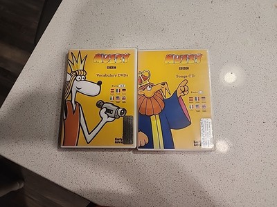 BBC Muzzy Vocabulary Parts 1 & 2 And Songs CD Part 1-6 Early Advantage DVD Discs
