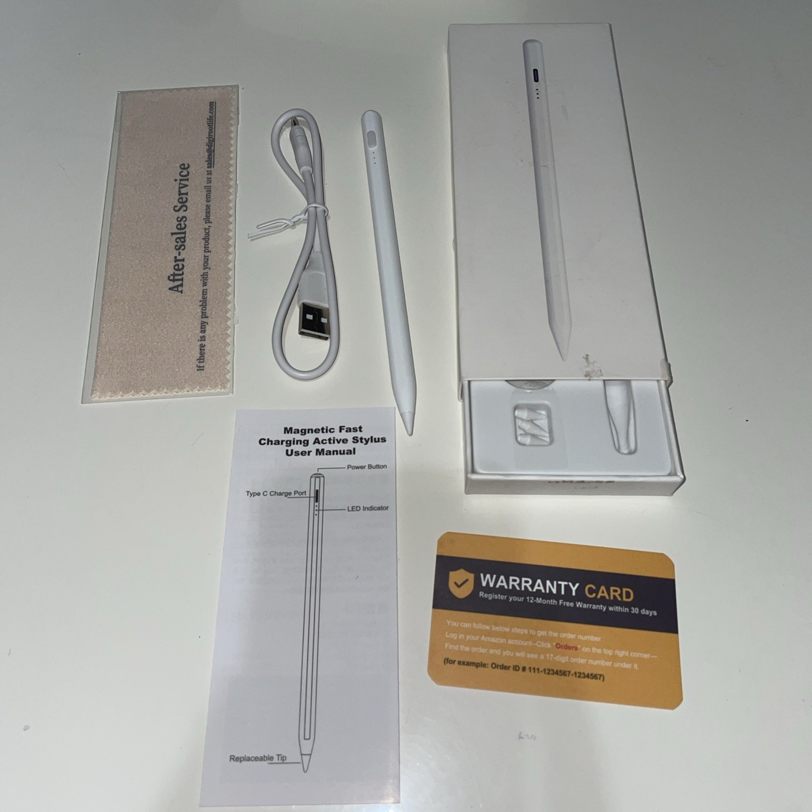 Apple iPad Pencil Stylus Compatible with iPad Models-image