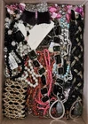 Costume Jewelry Lot ALL WEARABLE 13+lbs. Vintage-Mod  #155