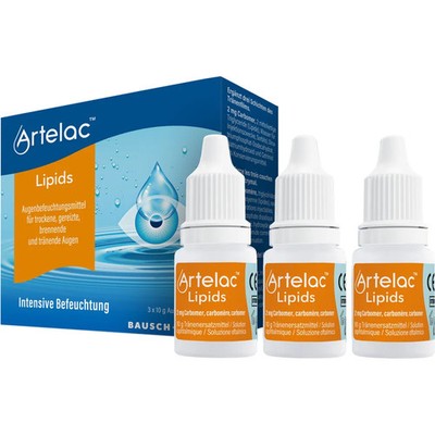 Artelac Lipids md Augengel 3X10g - PZN 7707205