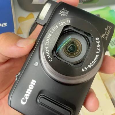 訳あり動作品 Canon PowerShot SX240HS デジタルカメラ Canon Powershot SX240 HS Digital Compact Camera 12.1 MP Full HD