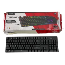 HyperX Alloy Origins HX-KB6RDX-US Black Mechanical Gaming Keyboard #P2779 (TC)