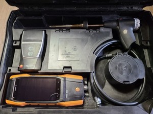 Kit Analyseur De Gaz De Combustion Testo 300 Avancé | Capteurs O2/CO 5 Ans, Mesures Sans Fil, Pour Chauffage & Chaudières